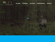 Tablet Screenshot of lclenvironnement.com